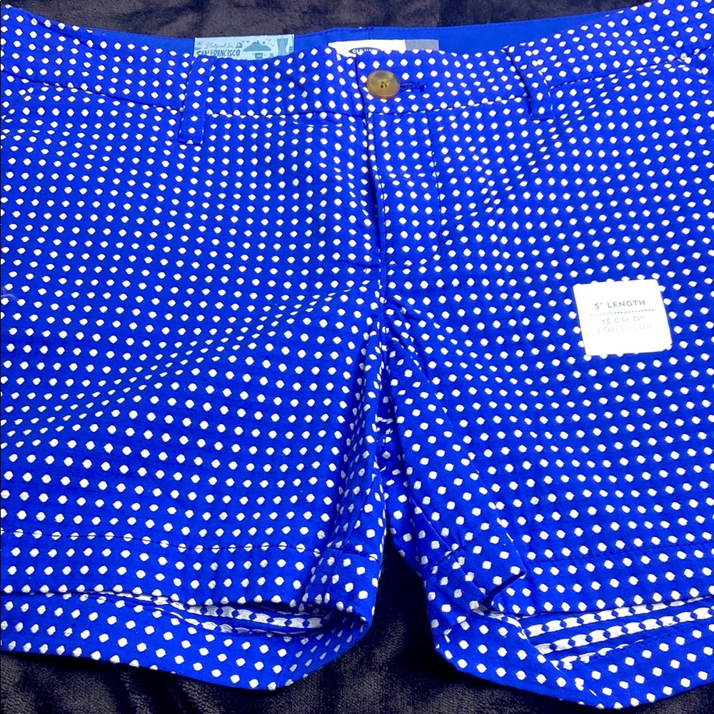 Blue Polka Dot Women's Shorts